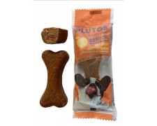 Plutos naturalny gryzak dla psa seniora ser z krylem M