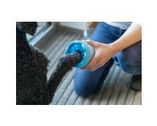 Trixie Czyścik silikonowy do łap dla psa niebieski 