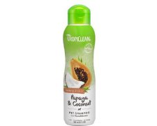 Tropiclean Papaya & Coconut Pet Shampoo - luksusowy szampon i odżywka w jednym 355ml