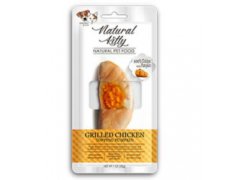 Natural Kitty Naturalny przysmak Grillowany filet z kurczaka dla psa lub kota 25g