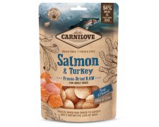 Carnilove Freeze-dried Snack Raw Salmon & Turkey 94% mięsa 60g