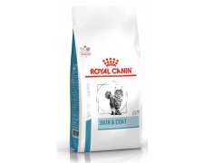 Royal Canin Veterinary Diet Feline Skin & Coat dla wykastrowanych kotów z wrażliwą skórą, dermatozą, AZS