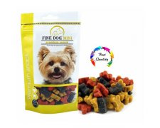 Fine Dog Mini Bones Soft Mix smakołyki do nagradzania dla psów małych ras 100g 