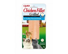 Churu Chicken Fillet Scallop Filet z kurczaka w bulionie z przegrzebków przysmak dla kota 25g