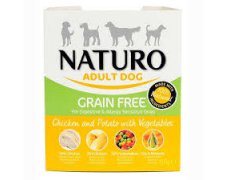 Naturo Adult Grain Free w 100% naturalna karma mokra bez zbóż dla psów 400g