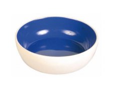 Trixie Miska ceramiczna dla kota kremowo niebieska 0,3 l 12 cm