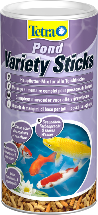 Tetra Pond Variety Sticks Mélange de sticks pour poissons de