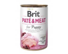 Brit Pate&Meat Puppy Chicken & Turkey puszka dla szczeniąt z kurczakiem i indykiem 