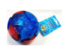 Yarro piłka z diodą LED niebiesko czerwona 8,5cm