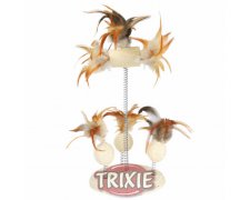 Trixie Zabawka dla kota z piórkami na sprężynie