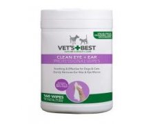 Vet's Best clean eye + ear professional wipes chusteczki do oczu i uszu 160szt.