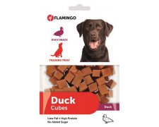 Flamingo Duck Cubes Przysmak dla psa kostki z kaczki