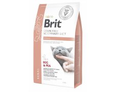Brit GF Veterinary Diets Cat Renal z jajami i groszkiem dla kotów dorosłych z niewydolnością nerek