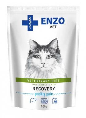 Enzo Vet Recovery pasztet drobiowy dla kota w okresie rekonwalescencji 100g 