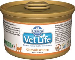 Farmina Vet Life Cat Convalescence rekonwalescencja dorosłych kotów puszka 85g