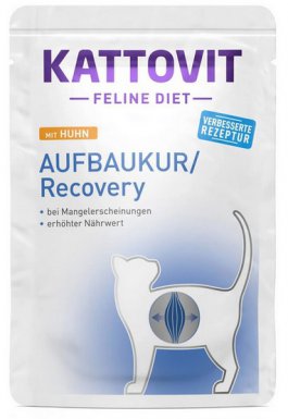 Kattovit Feline Diet Recovery szczególnie wysoką zawartość energii 