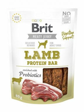 Brit Snack Jerky Lamb Protein Bar przysmak dla psa kurczak z jagnięciną