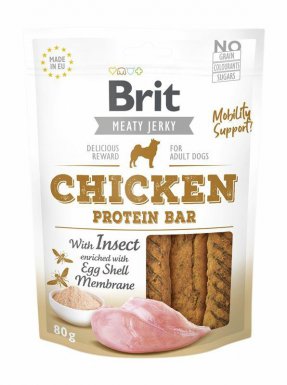 Brit Chicken Protein Bar kurczak z insektami przysmak dla psa 80g