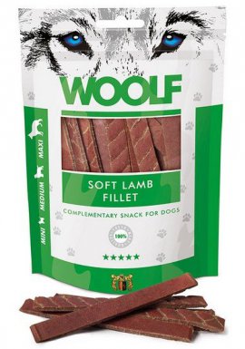 Woolf Soft Lamb Fillet miękkie paseczki z jagnięciny dla psa 100g