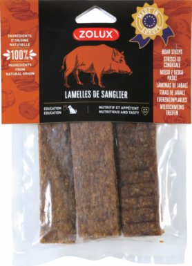 Zolux Paski z dzika naturalny przysmak dla psa 100g