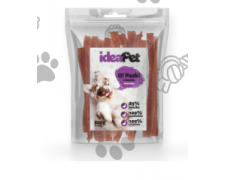 IdeaPet Paski z kaczki dla psa 500g