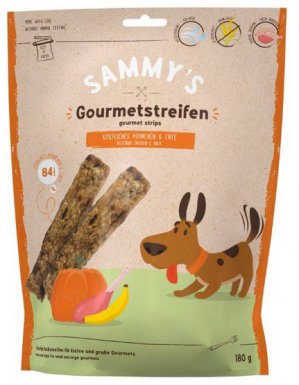 Sammy's Gourmet Strips Chicken & Duck paski z kurczakiem i kaczką 180g
