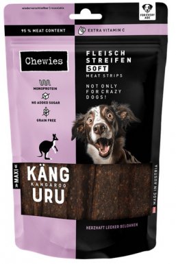 Chewies Meat Strips Soft Maxi Kangur paski mięsne dla psa 150g