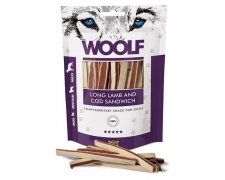 Woolf Soft Lamb & COD Sandwich Long 100g