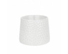 BarryKing podwyższona ceramiczna miska dla kota lub psa w kolorze białym 11cm