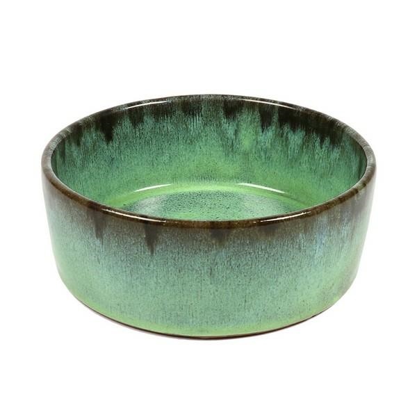 D&D Jasper ceramiczna miska zielona 