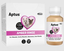Aptus Amber Rinse roztwór do przemywania ran, przetok i ropni 60 ml