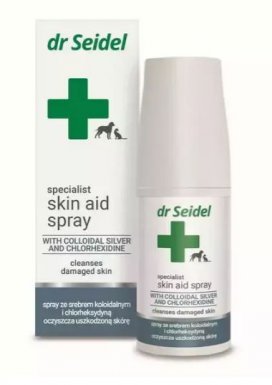 Dr Seidla Skin Aid spray na rany dla psów i kotów 50ml 