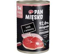Pan Mięsko Karma mokra indyk z wołowiną dla szczeniąt