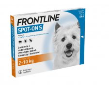 Frontline Spot On Pies S 2-10 kg dla psów S 