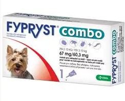 Fypryst Combo S od 2 do 10kg 67mg 