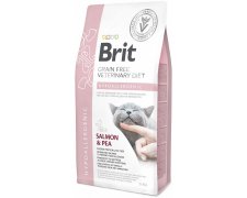 Brit GF Veterinary Diets Cat Hypoallergenic Salmon&Pea dla kotów z problemami dermatologicznymi i trawiennymi