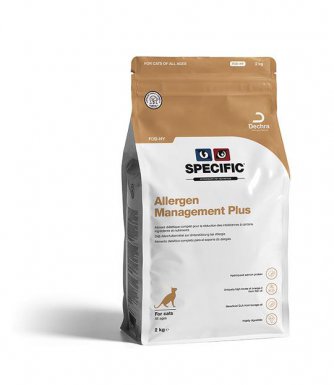 Specific Cat Allergy Management Plus FOD-HY choroby skóry i problem nadmiernego wypadania włosów u kotów