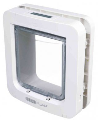 Trixie Drzwi dla kota z systemem Identyfikujacym SureFlap 4-Way 26,2×28,1cm