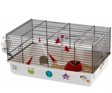 Ferplast klatka Criceti 9 kosmos szara 46x29,5x23 cm