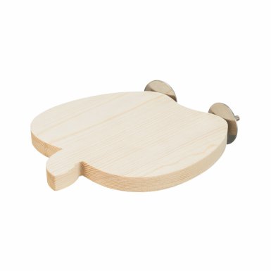 Trixie Platforma dla gryzoni w kształcie jabłka naturalne drewno 21×17cm