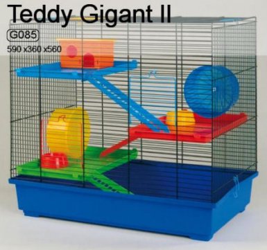 Inter-Zoo Klatka dla gryzoni Teddy Giant 2 Kolor 59x36x56
