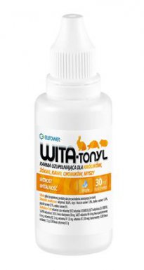 Eurowet Wita-Tonyl Karma uzupełniająca dla królików, świnek morskich, chomików i żółwi 30ml