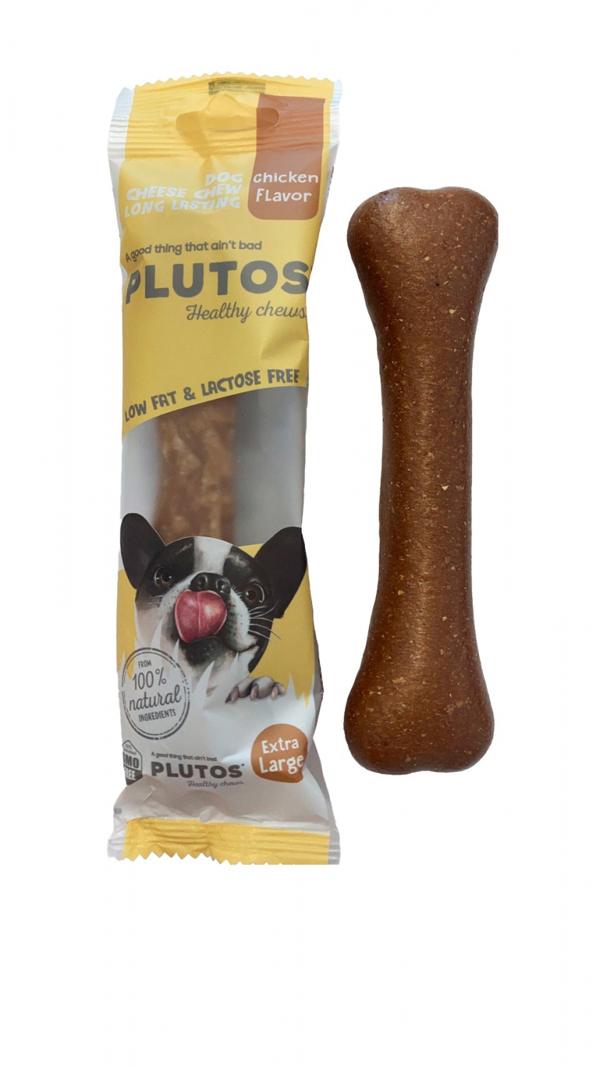Plutos Gryzaki dla psa o smaku kurczaka z serem XL