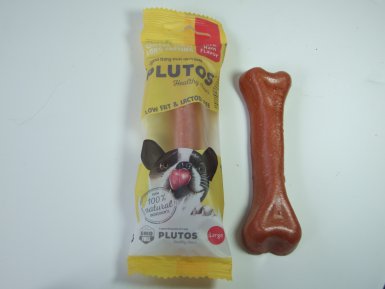 Plutos Gryzaki dla psa o smaku szynki wieprzowej z serem 