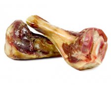 Mediterranean Natural Serrano Ham Bones Przysmak dla psa połowa kości szynkowej z golonki 2szt.