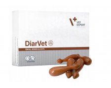 VetExpert DiarVet Small Breed & Cats w ostrej biegunce dla małych psów i kotów 6szt.