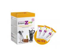 Enterozoo Saszetki żel detoksykacyjny w saszetkach dla psów, kotów i małych zwierząt 15x100g 