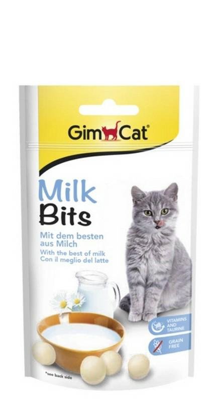 GimCat MilkBits przysmak z mlekiem dla kota 40g 