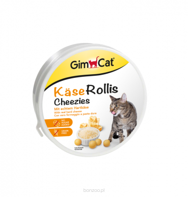 GimCat Kase Rollis - rolki serowe dla kota