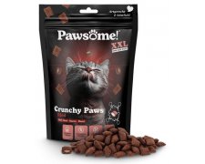 Pawsome Crunchy Paws Chrupiące, bezzbożowe przysmaki dla kotów z wołowiną 150g